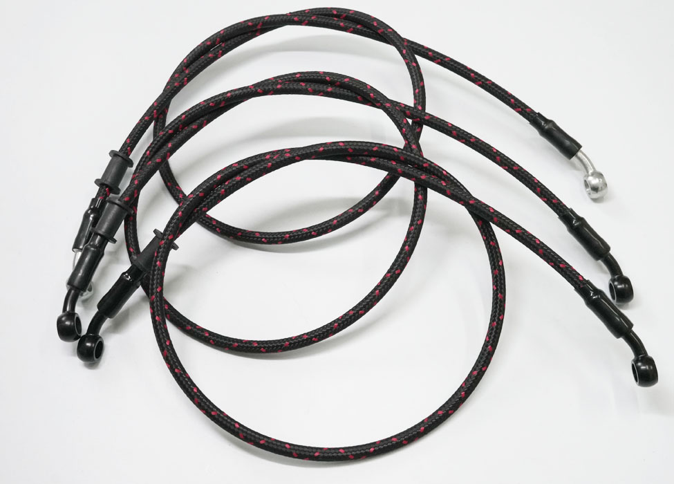 Nylon brake hose assembly